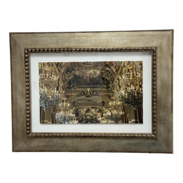 Kathy Fomal Paris Opera House Color Photography Print, Framed For Sale
