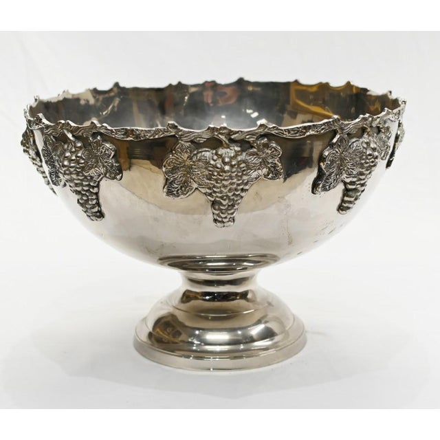 Silver Plated Wine Cooler For Sale - Image 4 of 7