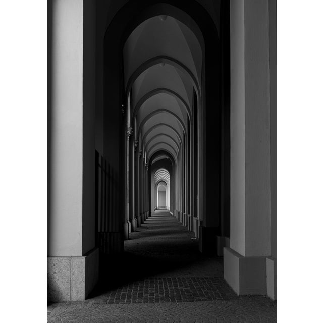 Set of 6 - 'Arches' #2 Framed Contemporary Black and White Gallery Wall of Photographs Installation For Sale - Image 6 of 9
