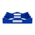 2020s Spangle Scalloped Tray Blue For Sale - Image 5 of 9
