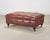 English Ralph Lauren English Brierly Leather Writer's Ottoman 4 Ft For Sale - Image 3 of 18