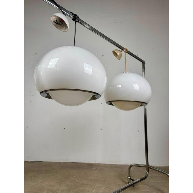 Bud Grande Pendant Lamps by Guzzini, 1960s, Set of 2 For Sale - Image 3 of 9