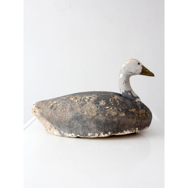 Vintage Swan Folk Art Hunting Decoy For Sale - Image 12 of 17