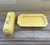 Mid-Century Independence Ironstone Butter Dish in Daffodil For Sale - Image 4 of 10