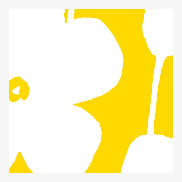 Mid-Century Modern Fabulous Flowers in Yellow, No. 1 Fine Art Print 24" X 24" by Liz Roache For Sale - Image 3 of 5