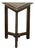 Stained and Carved Wooden Side Table from Benjamin Gomez, 1920s For Sale