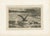 After R. Ansdell, Seagulls at Sunset on Coastal Cliffs, Etching, 1872 For Sale
