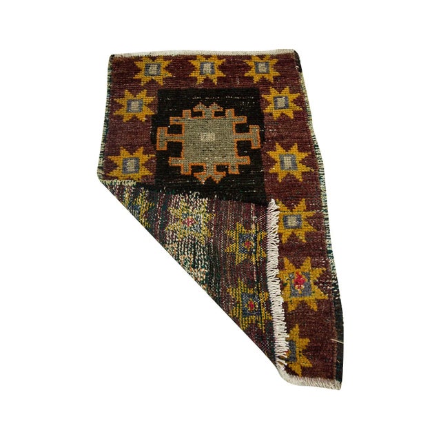 Mid-Century Modern Vintage Mid Century Turkish Rug For Sale - Image 3 of 4