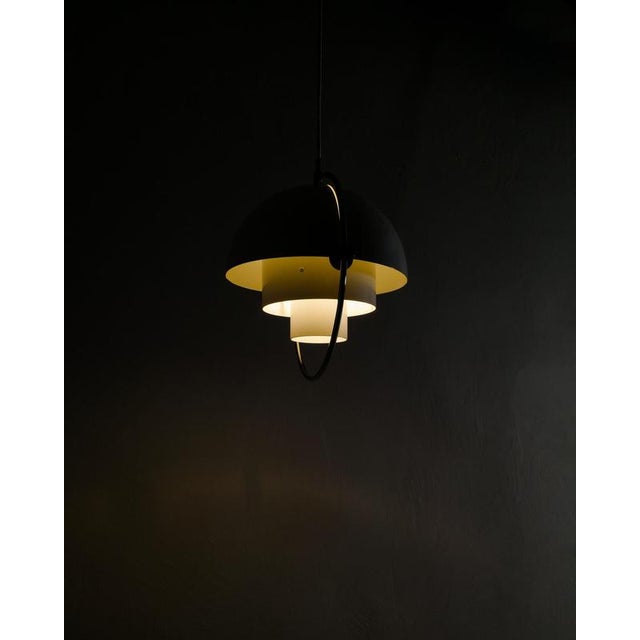 Mid-Century Modern Danish Multi Lite Pendant Light by Louis Weisdorf for Lyfa Denmark, 1960s For Sale - Image 6 of 8