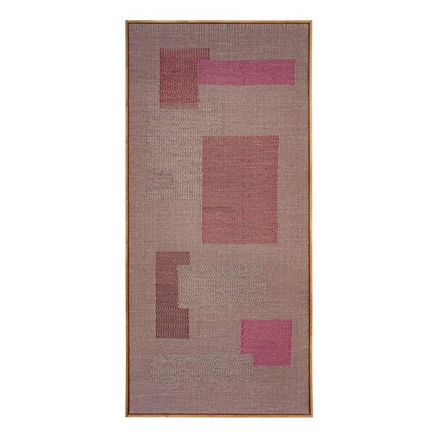 Gleaning No. 80 Hand Woven Wall Art by Susanna Costantini For Sale