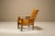 Brown Amsterdam School Reclining Armchair in Oak, the Netherlands, 1930s For Sale - Image 8 of 16