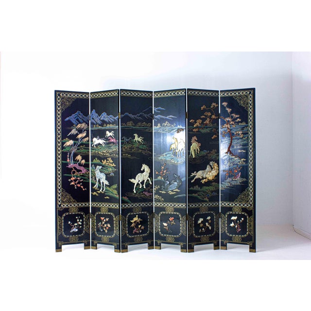 Vintage Room Divider with Marble Stones, 1970s For Sale - Image 14 of 16