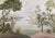 1: Commodity: Retro French Hand-Painted Tropical Riverside Flamingo Mural 2: Handicrafts: 100% handmade and hand-painted....