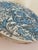 Persian 17th Century Persian Round Decorative Blue & White Tile For Sale - Image 3 of 5