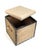The Faye Storage Stool from Zentique is an industrial-farmhouse cube that doubles as seating and hidden storage. The...