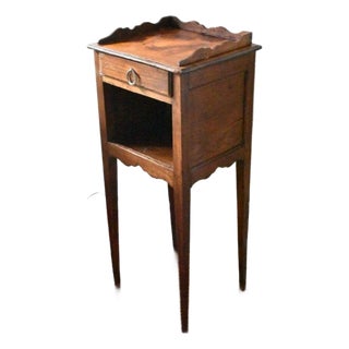 19th Century French Fruitwood Nightstand For Sale