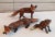 Metal Vintage Austrian Bronze Fox Family Figurines For Sale - Image 7 of 11