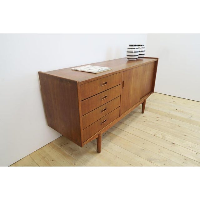 Brown Teak Gedser Sideboard from Ikea, 1950s For Sale - Image 8 of 8