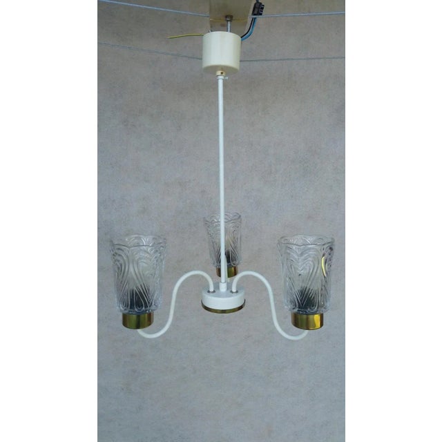 Gold Vintage Type 82 153/2 Chandelier from Elektroinštala For Sale - Image 8 of 18