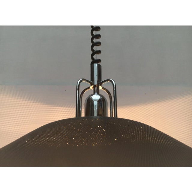 Postmodern Vintage German Postmodern Metal Pendant Lamp from Cosack For Sale - Image 3 of 18