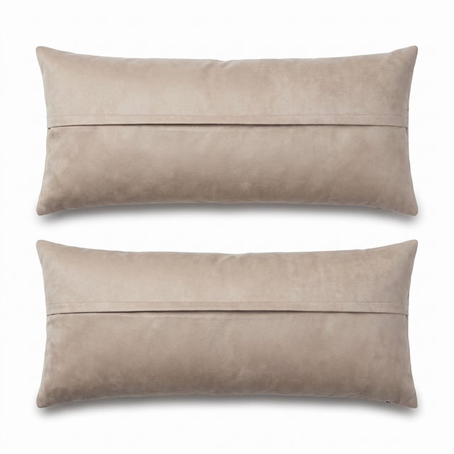 Turkish Bedding Kilim Pillow Cover 16'' X 46'' - Set of Two For Sale - Image 4 of 4