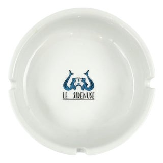 Vintage Le Sirenuse Hotel Positano Ashtray Richard Ginori Italian Porcelain For Sale