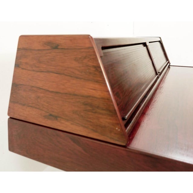 Italian Model 530 Writing Desk by Gianfranco Frattini for Bernini, 1960s For Sale - Image 4 of 14