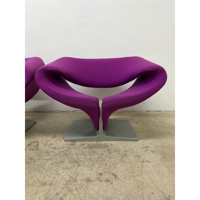 Original Pierre Paulin Ribbon Lounge Chairs for Artifort - A Pair For Sale - Image 12 of 18