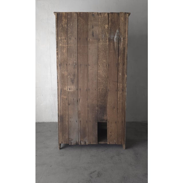 Antique European Wabi Sabi Pantry Cabinet For Sale - Image 10 of 10