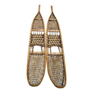 Vintage 1940's Wood Snow Shoes-A Pair