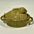 1970s Vintage Green Majolica Rabbit Tureen, French For Sale - Image 5 of 9