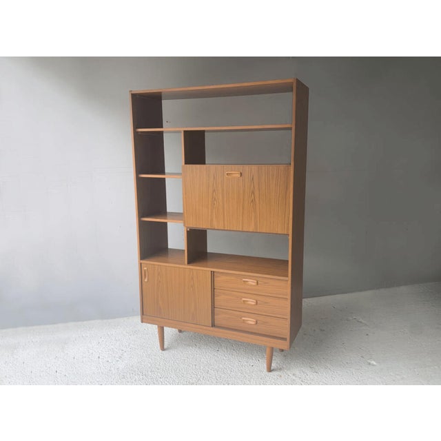 Mid-Century Modern Room Divider, Wall Unit from Schreiber, 1960s For Sale - Image 3 of 9