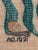 Mid-Century Modern Maritime Wall Art with Embroidered Fish, Sweden, 1970s For Sale - Image 6 of 14