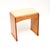 Brown Art Deco Birds Eye Maple and Leather Stool, 1930 For Sale - Image 8 of 8