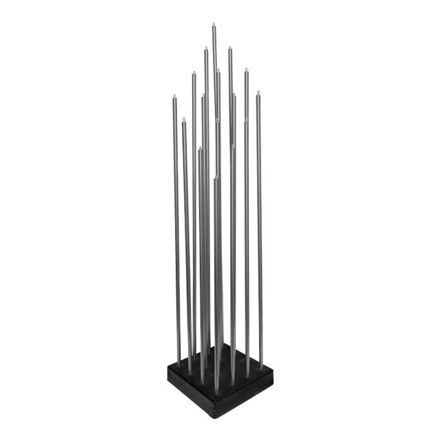 1990s Modernist Swedish Light Sculpture by Top-Light For Sale