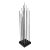 1990s Modernist Swedish Light Sculpture by Top-Light For Sale
