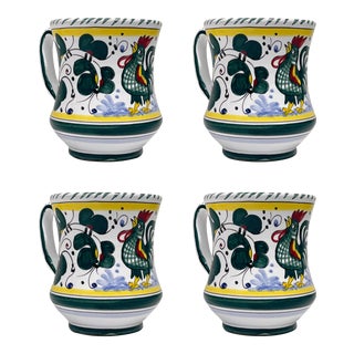 Orvieto Curved Mug, Set of 4 For Sale