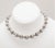 1961 Vintage Signed Napier Rhodium Plated "Minarette" Beaded Necklace For Sale In Philadelphia - Image 6 of 8