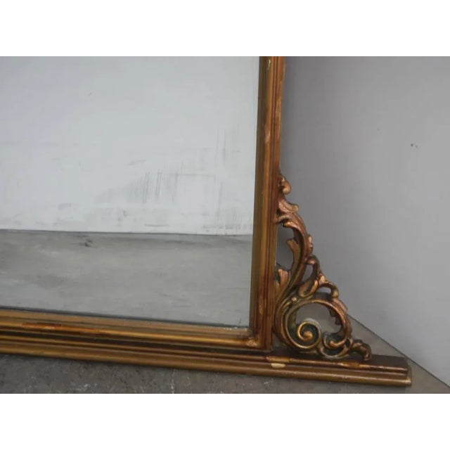 Mirror with Gilt Frame, 1940s For Sale - Image 10 of 13