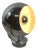Space Age Pop Art Chrome Table Lamp with Spot Globe For Sale