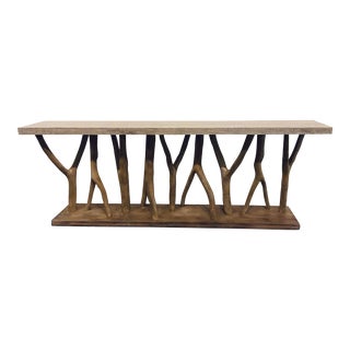 Hooker Organic Modern Branch Sundance Console Table For Sale