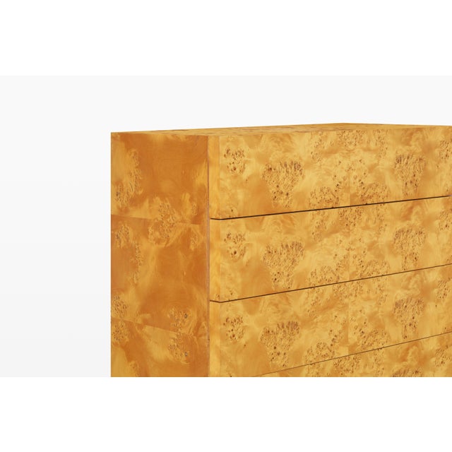 Wood Vintage Burl Wood Chest of Drawers by Arthur Umanoff for Dillingham For Sale - Image 7 of 13
