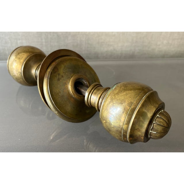 Antique 19th Century Brass Door Knob For Sale - Image 4 of 18
