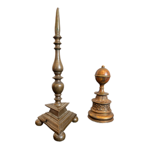 19th Century Grand Tour Period Table Articles Paperweights - A Pair