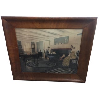 1909 Wallace Nutting Hand Colored Photograph For Sale