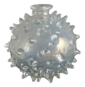 Mina Murano Glass Vase by Flavio Poli, Italy 1938