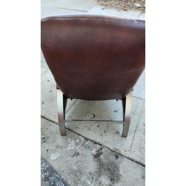 1970s Ethan Allen Recliner Chair For Sale In Los Angeles - Image 6 of 8