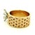 Metal 1970s FJG 14k Gold Basket-Weave Ring With Marquise Diamond, Size 5 For Sale - Image 7 of 14