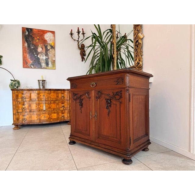 Pipe Baroque Sideboard/Chest of Drawers Dimensions: Height x Width x Depth 90 x 100 x 55 cm For sale is an original, very...