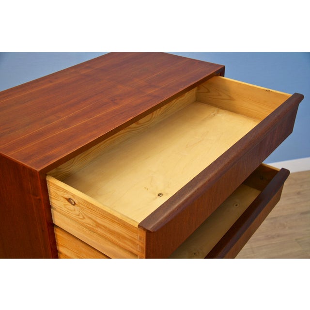 Danish Chest of Drawers in Teak, 1960s For Sale - Image 10 of 11